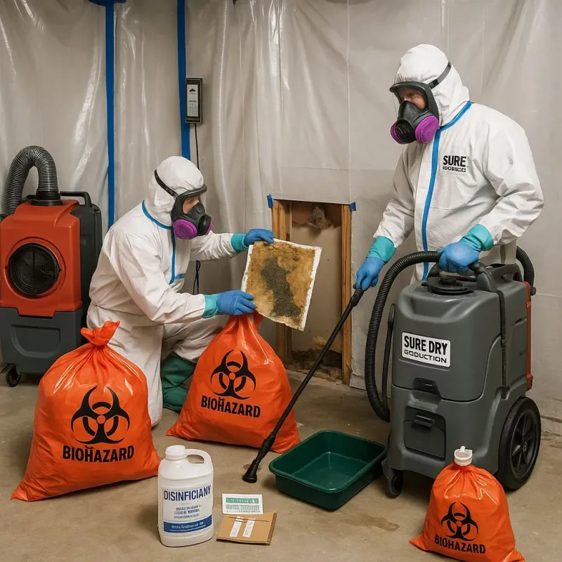 Contaminated Water Handling Protocols process in Delano, MN
