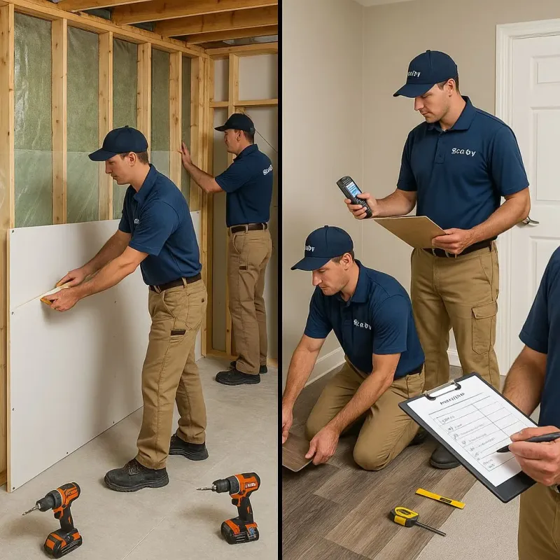 Repairs and Reconstruction process in Delano, MN