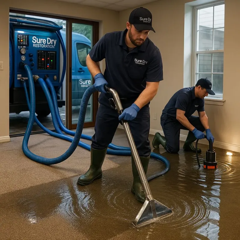 Water Extraction and Removal process in Delano, MN